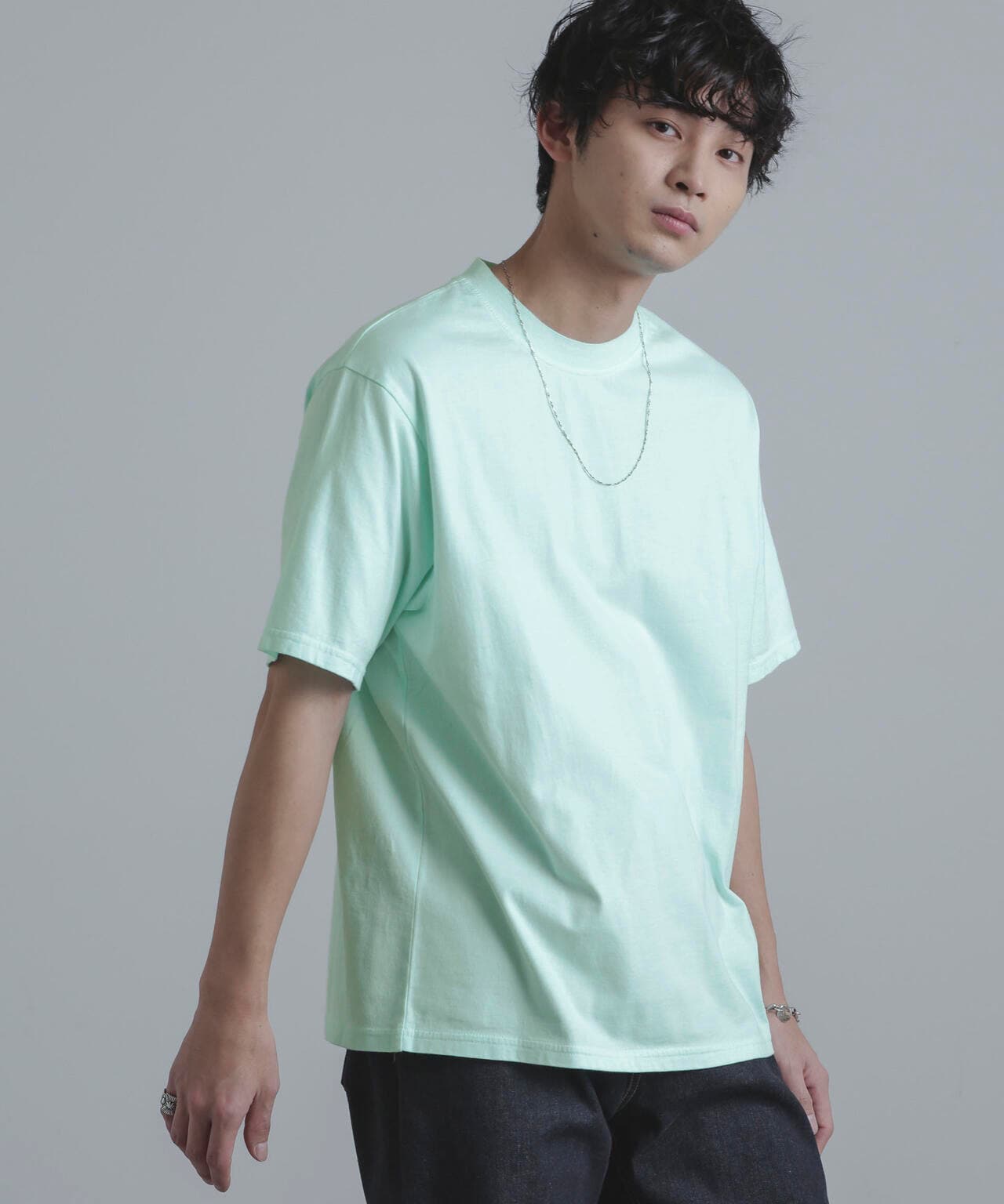 YONETOMI/別注 Yonetomi NEW BASIC T-SHIRT 6704124049