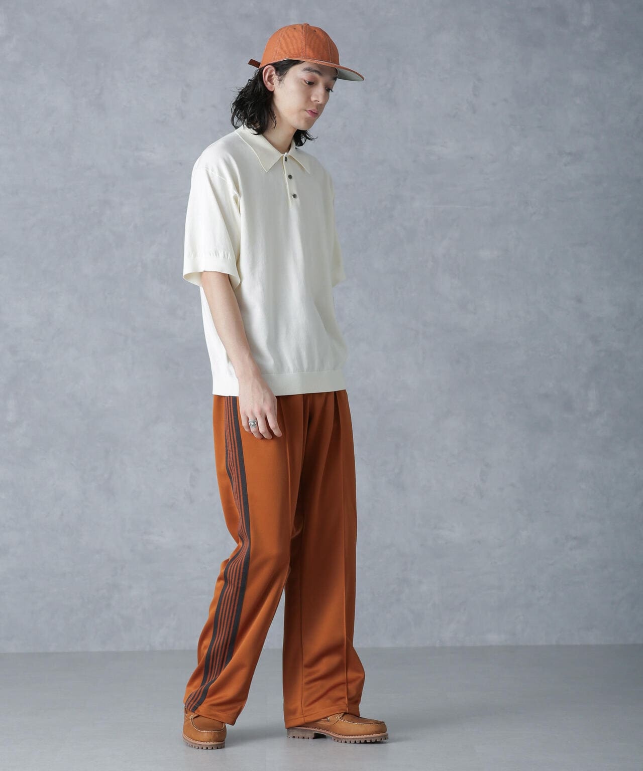 crepuscule/別注 S/S KNIT POLO 6704124027