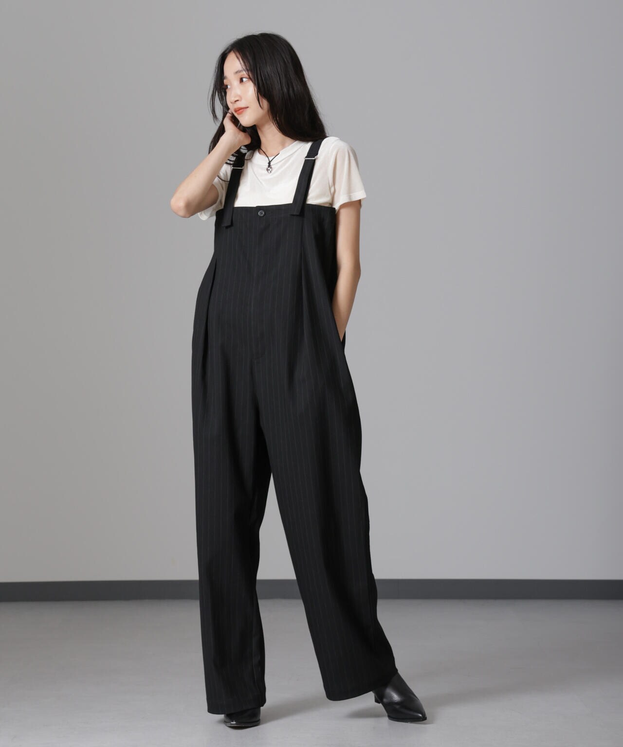 UNIVERSAL OVERALL/別注 サスペンダーオーバーオール 6714219029