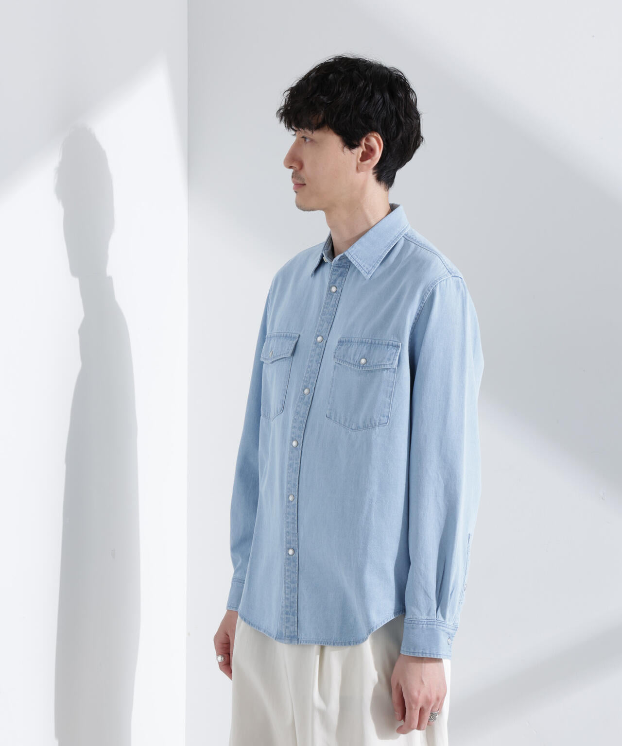「MC」”TIMELESS　WARDROBE” デニムシャツ 6685120222