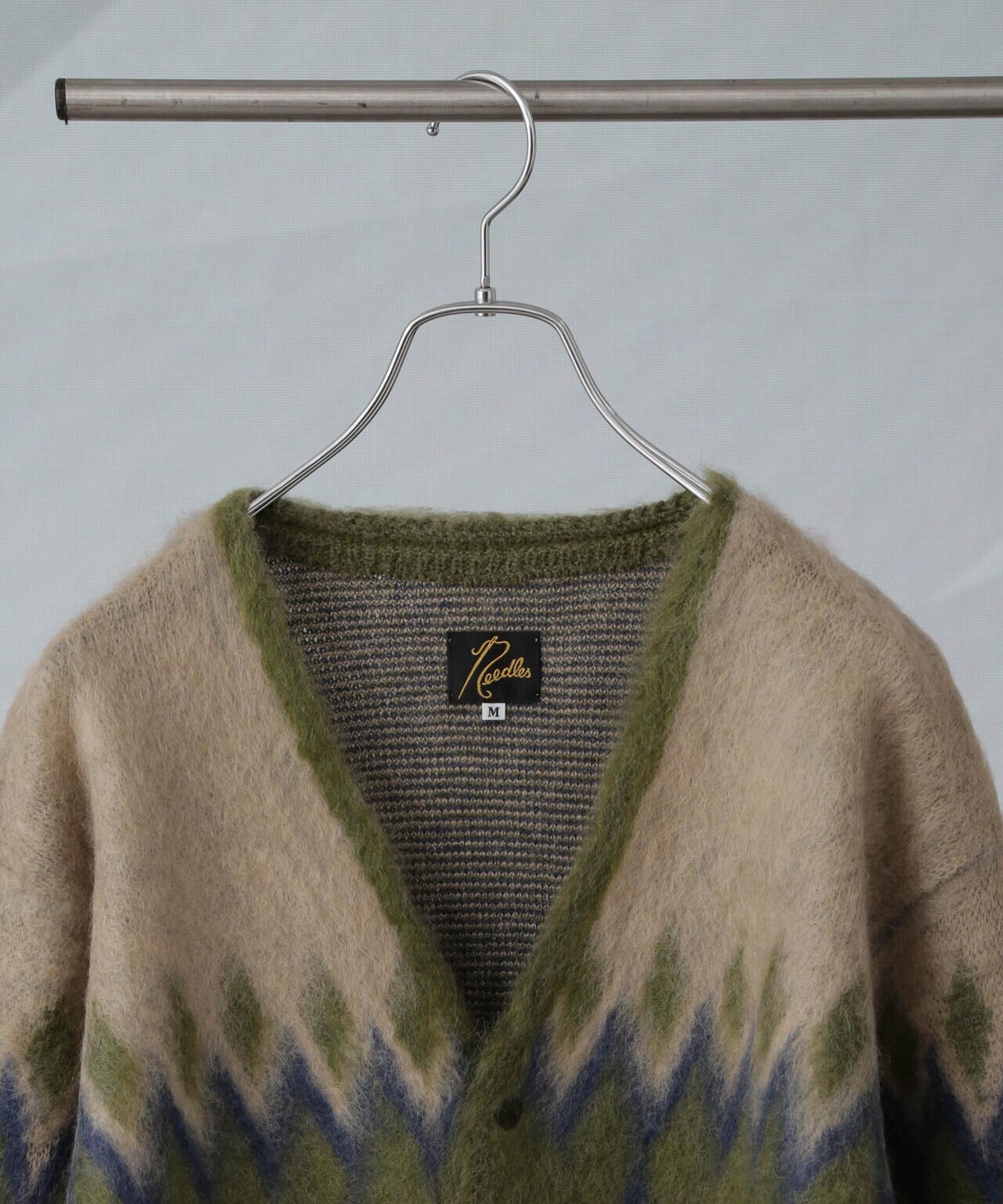 Needles/Mohair Cardigan - Diamond