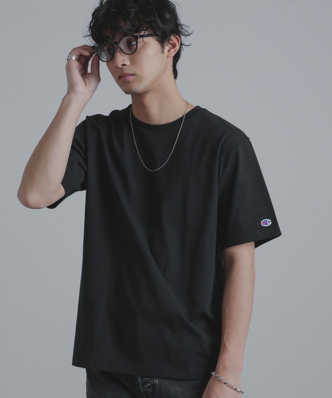 Champion/別注 16s/1 JerseyT-Shirt 6704124003