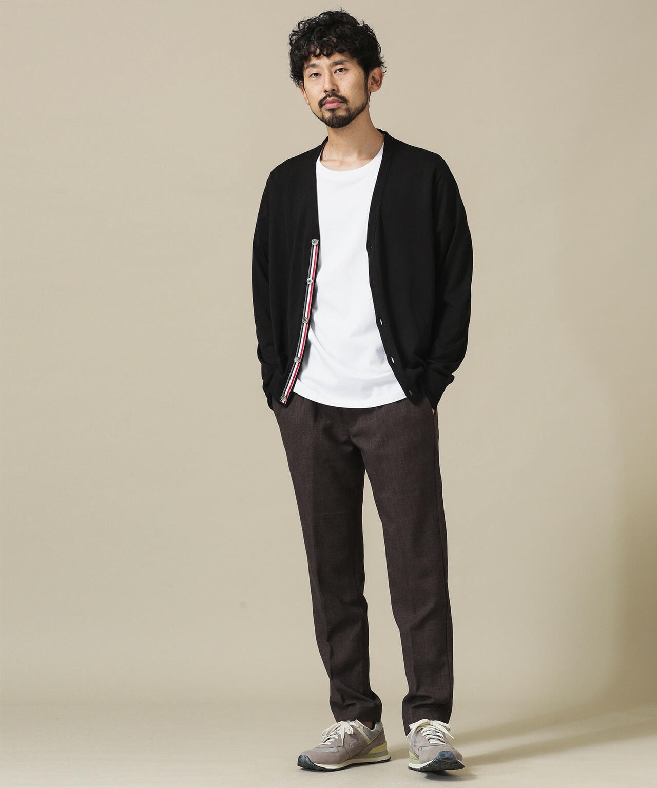 ［JAL×AXF×NU］シルクJAPANニットカーディガン 6681222025