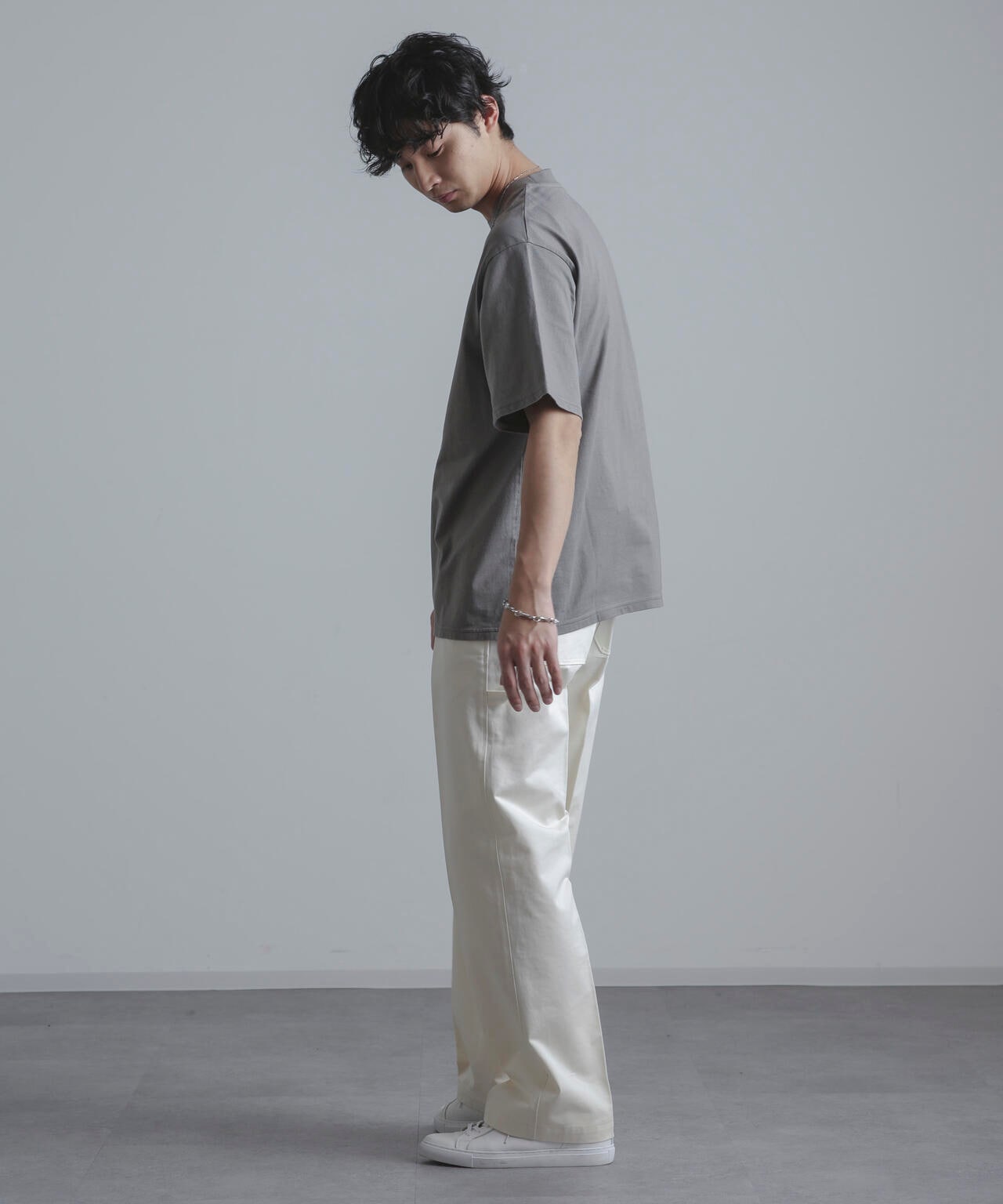 YONETOMI/別注 Yonetomi NEW BASIC T-SHIRT 6704124049