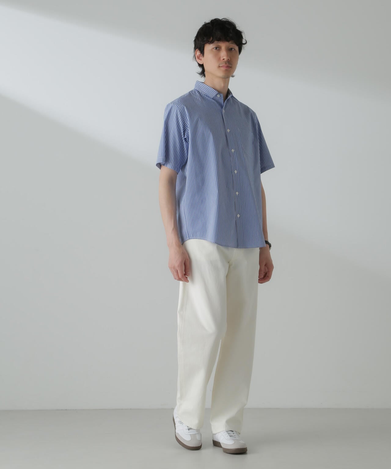 「ICE FLOW LINEN」バリエーションシャツ 半袖 6684121207