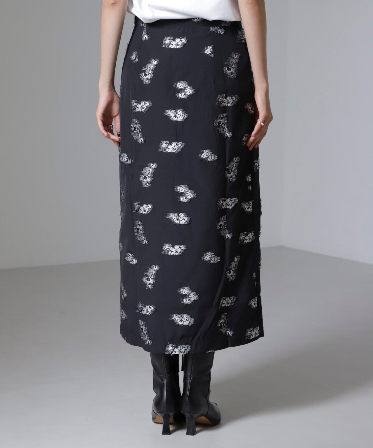 Baum und Pferdgarten/Flower Jacquard スカート(セットアップ可) 6714230013