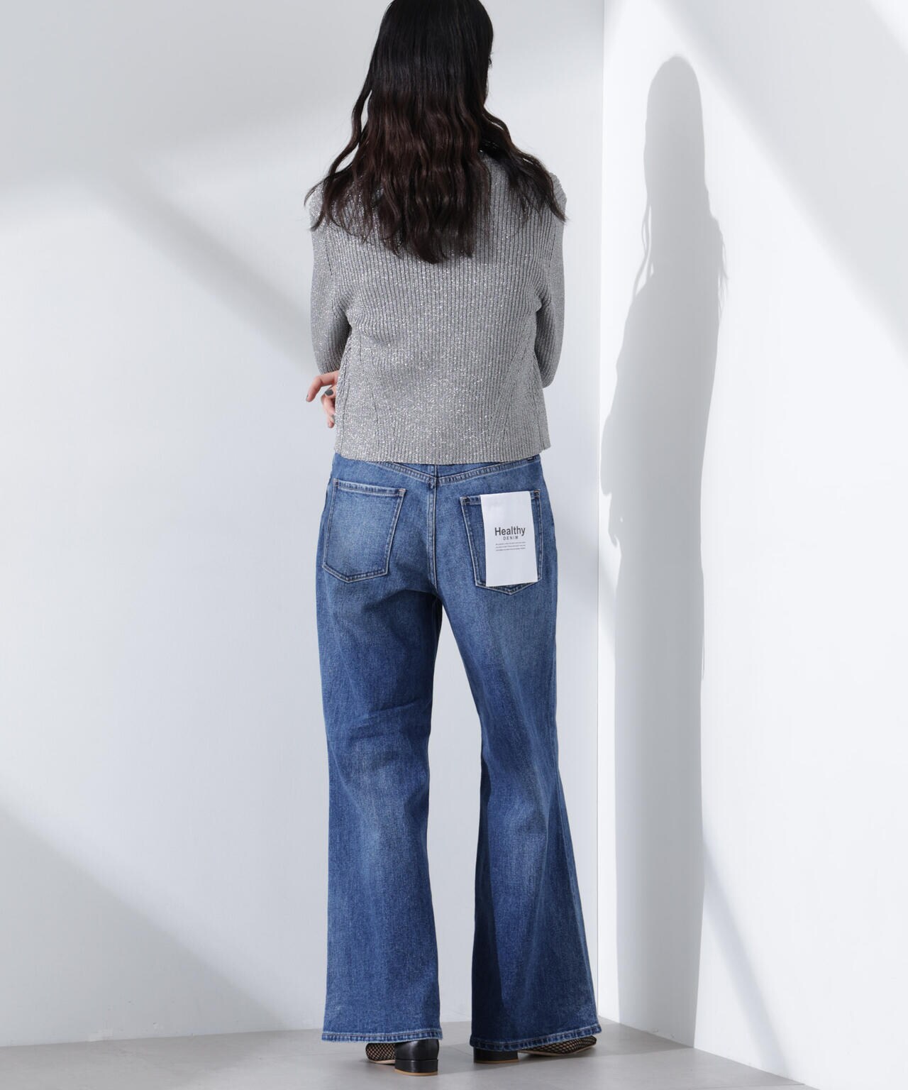 Healthy DENIM / Turnip ルーズフレア デニム