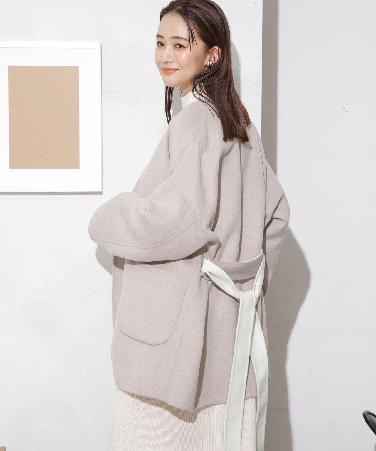 リバーガウンショートコート 