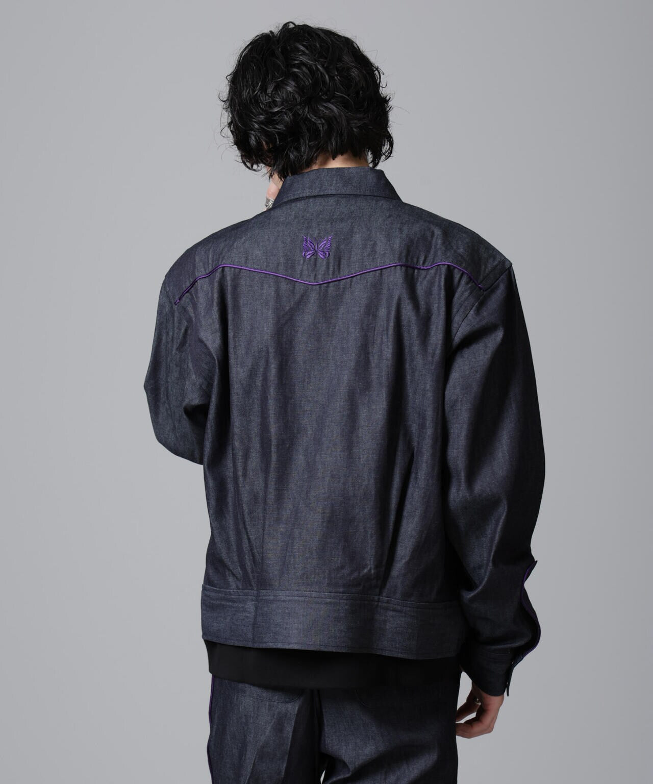 Needles/別注 Piping Cowboy Jacket(セットアップ可) 6704212074