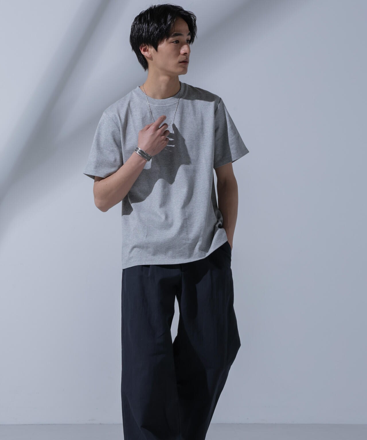 <追加生産>Anti Soaked(R) 汗染み防止 クルーネックTシャツ 6684224204