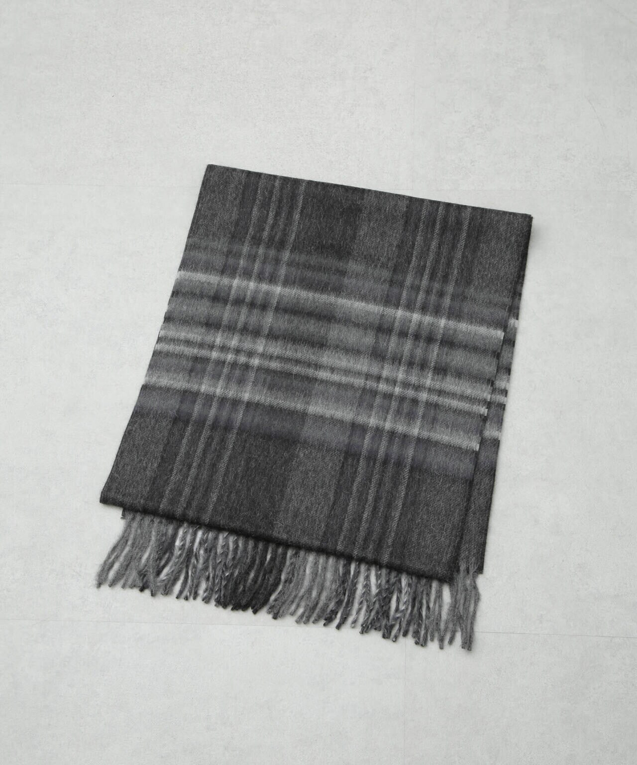 The Inoue Brothers/Brushed Scarf Check 6704241062