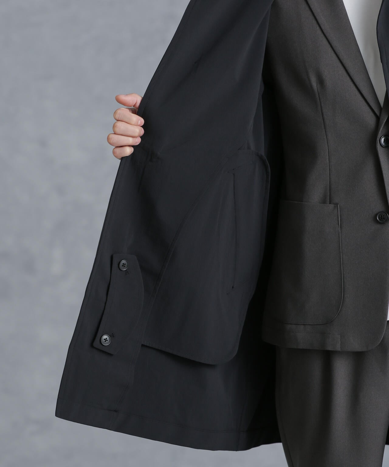 Love Skull by Numero Uno/ナイロンステンカラーコート M Love Skull by Numero Uno/ナイロンステンカラーコート M Love