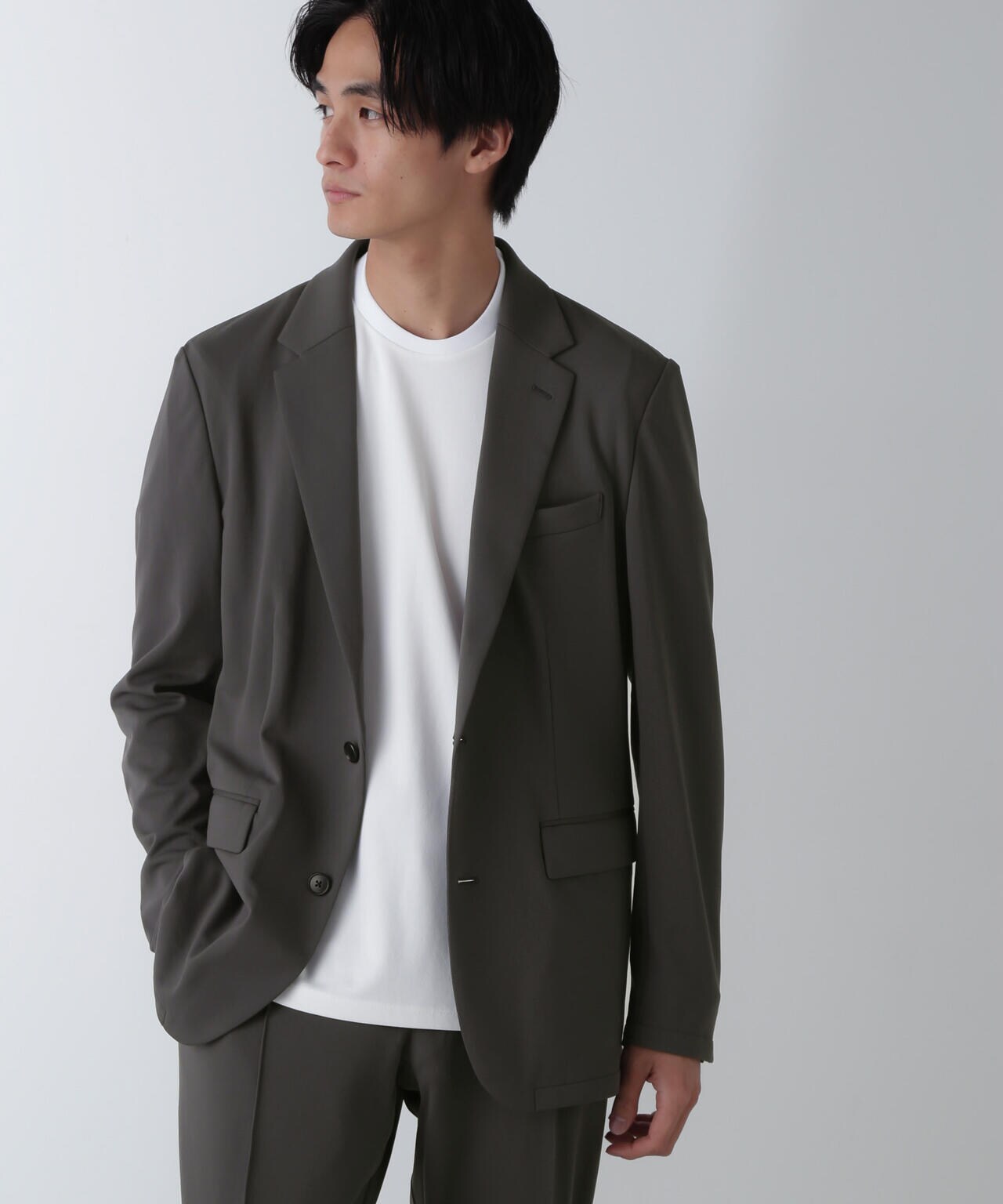 「N JACKET PREMIUM」AQUA RHYTHM(R)ストレッチジャケット(セットアップ可) 6684217203