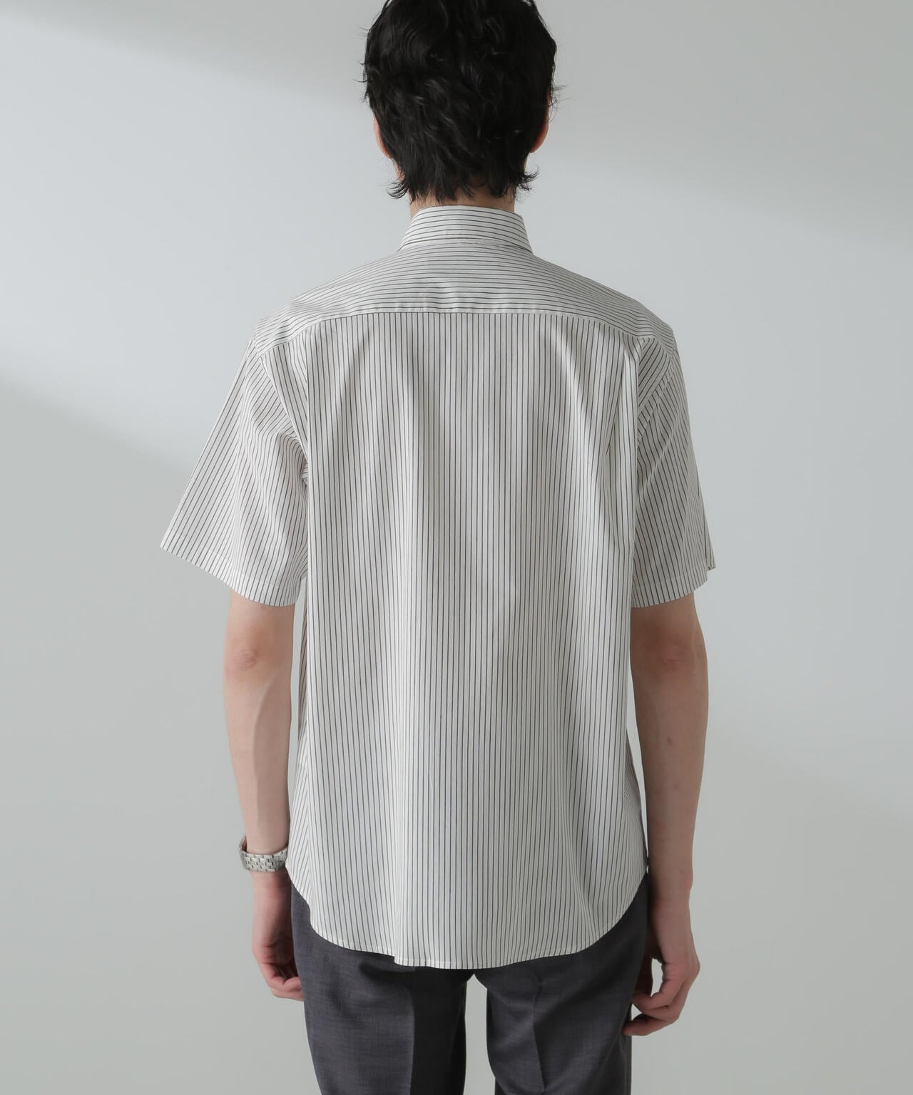 「ICE FLOW LINEN」バリエーションシャツ 半袖 6684121207