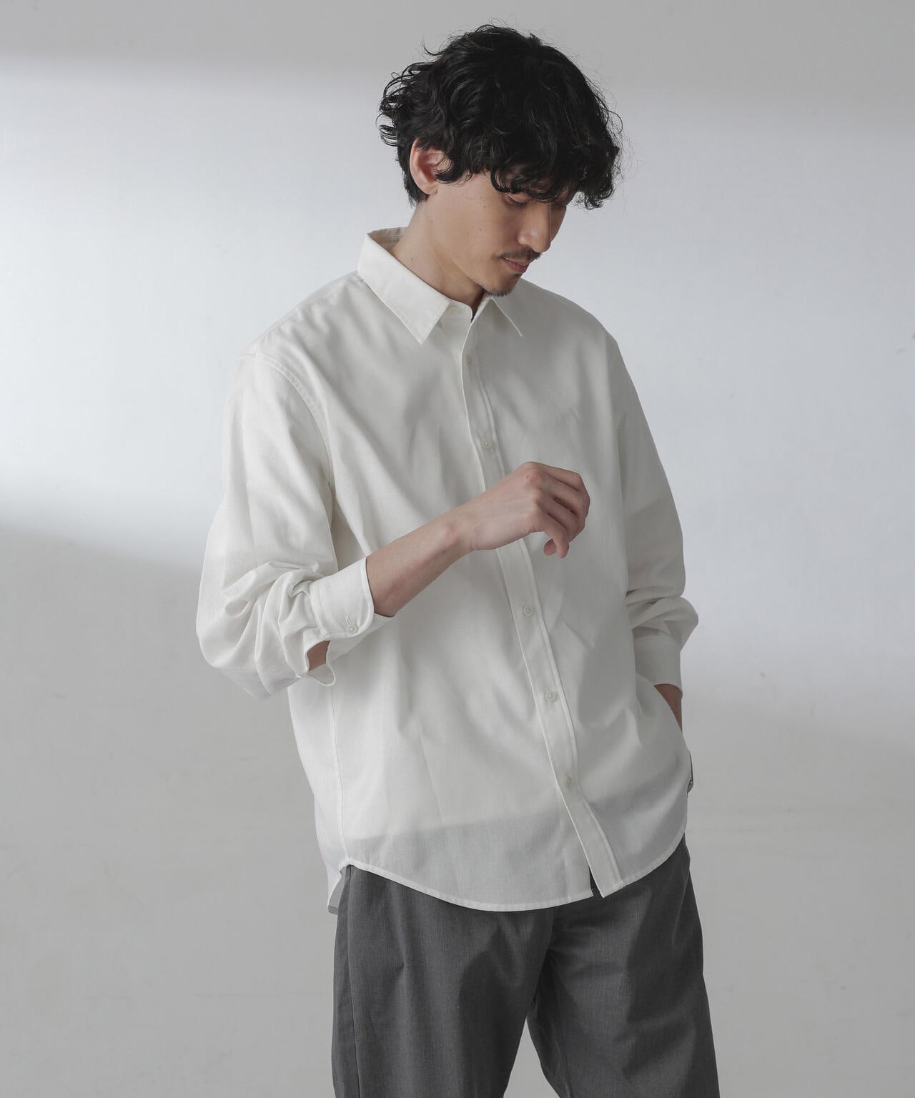 ユースフルレギュラーカラーシャツ 6684120211