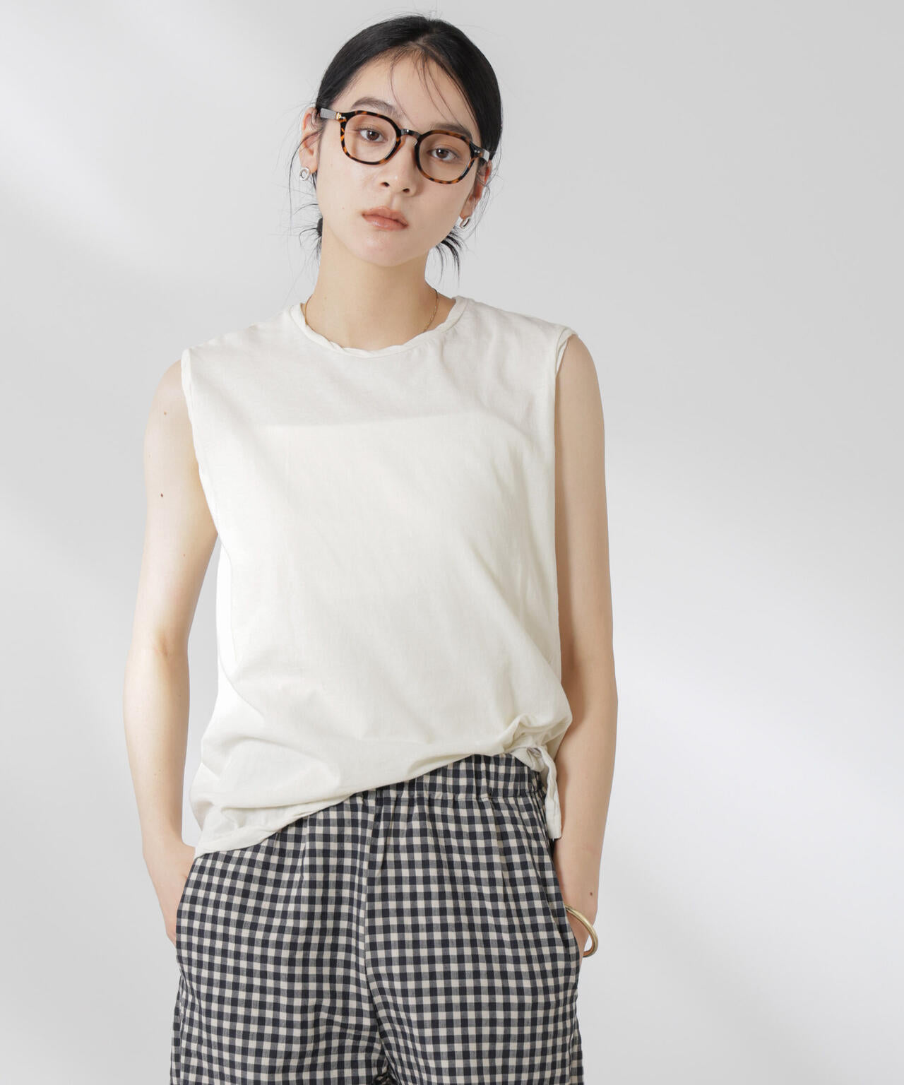 GREYCHORD/SOFIE スリーブレスTシャツ 6715124021