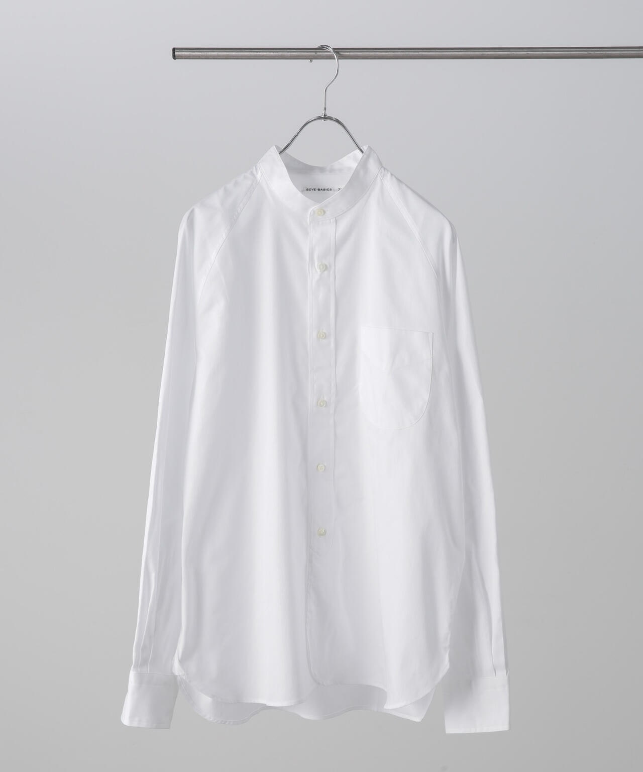 Scye/Oxford Grandad Collor Shirt 6704120095