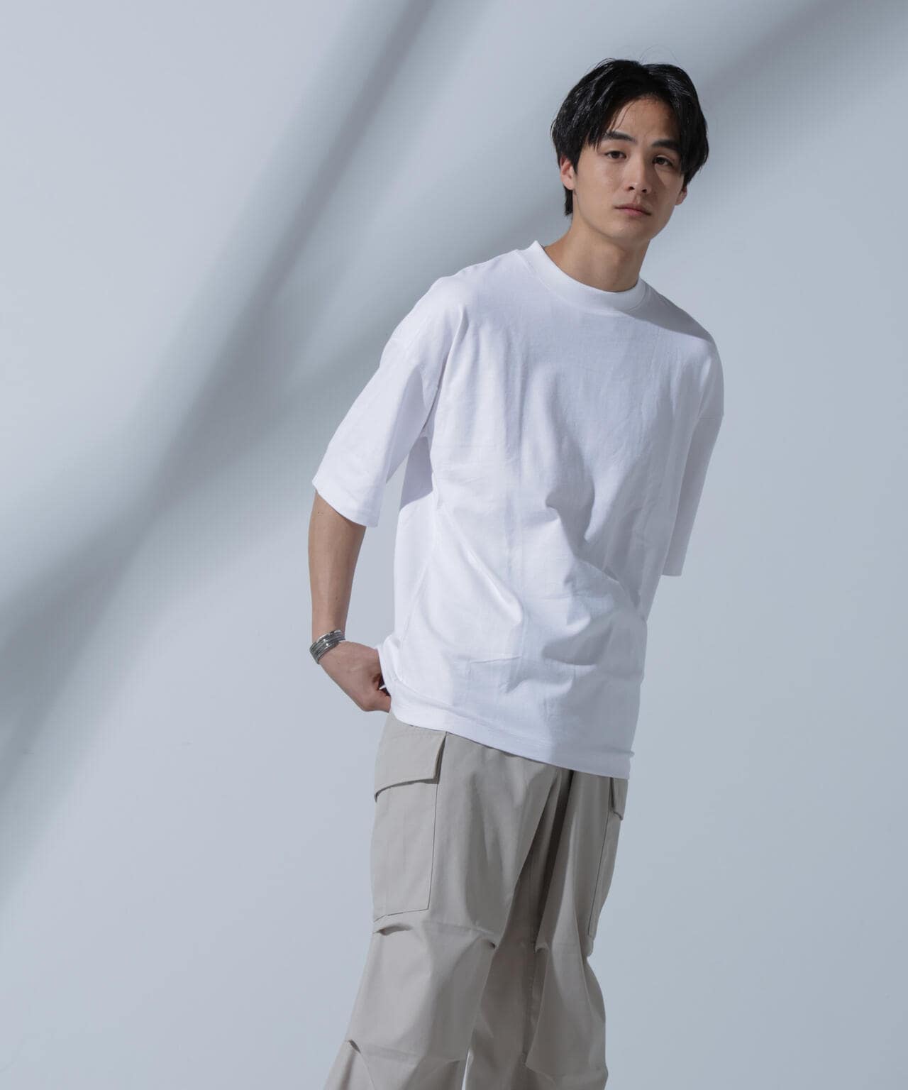 Anti Soaked（R）汗染み防止 クルーネックビッグTシャツ 6684224203