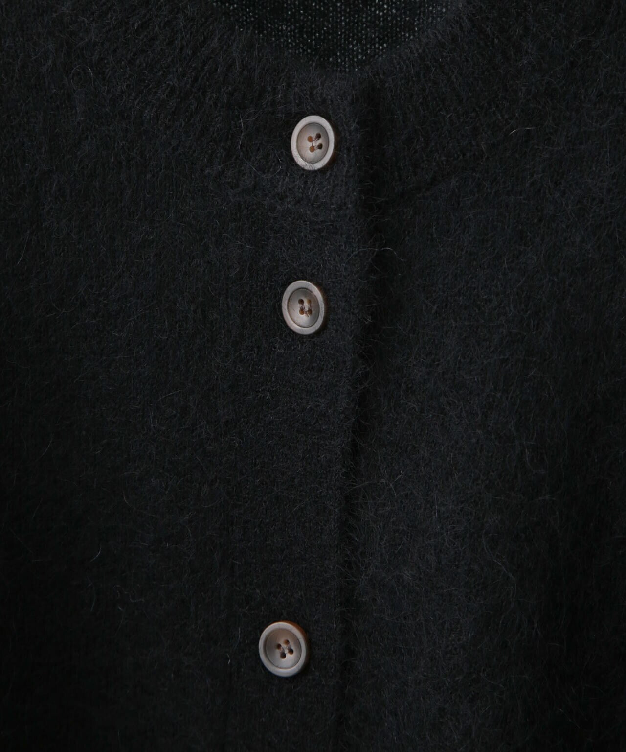 SECOND FEMALE/Brook Knit Plain Cardigan 6714222059
