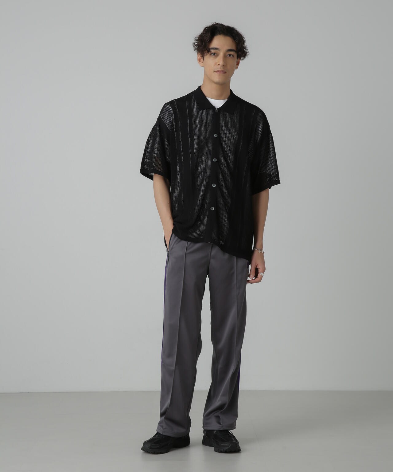 Needles / 別注 Track Pant Poly Smooth