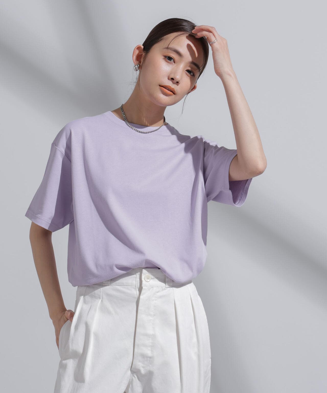 Anti Soaked(R)  汗染み防止 カラフルワイドTシャツ 6694124310