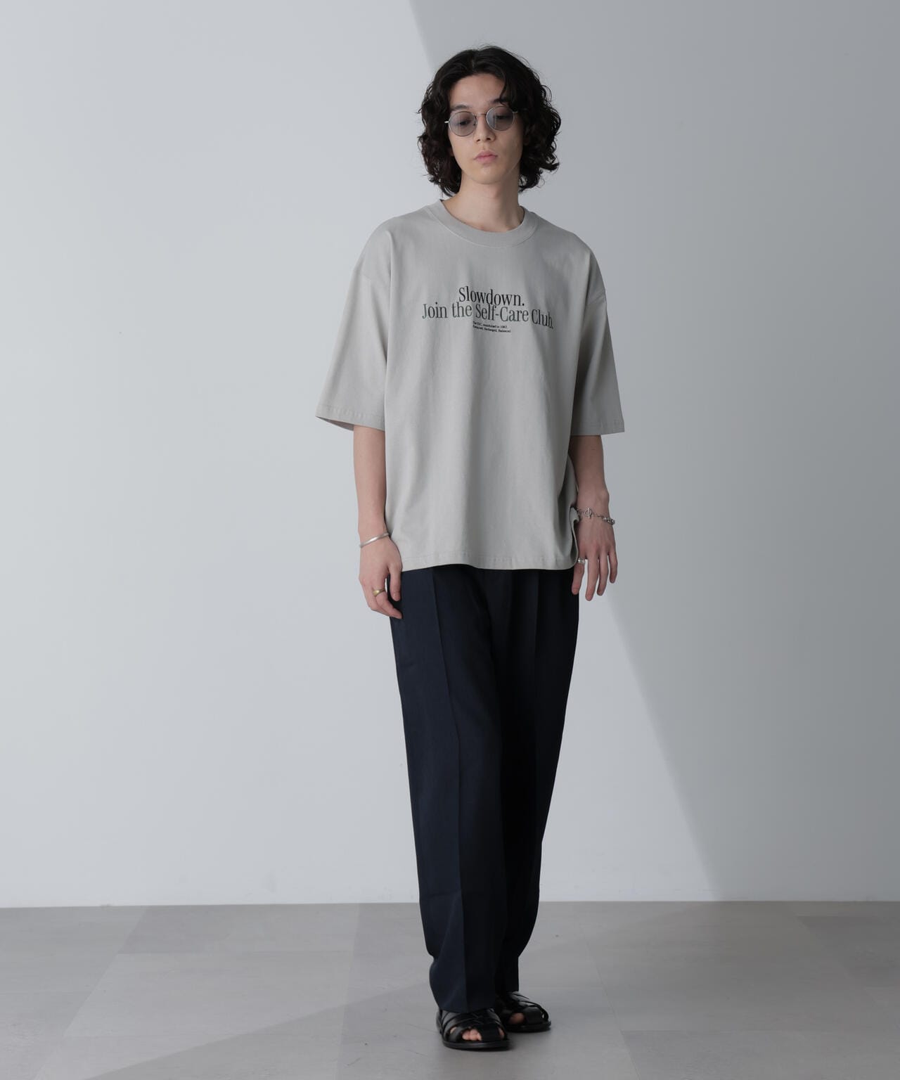 「MOFFISIE」オリジナルプリント刺繍 Tシャツ 半袖 6724124235