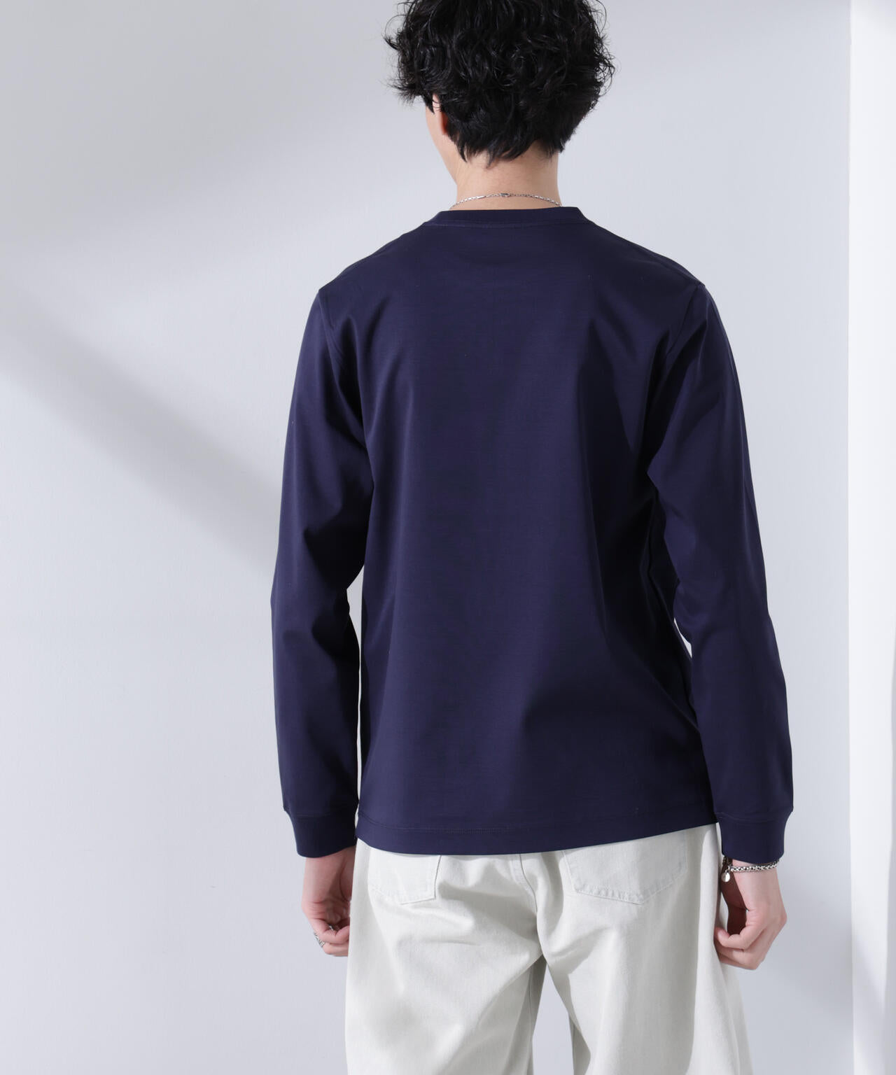 アンチスメル クルーネックTシャツ 長袖 6725123205