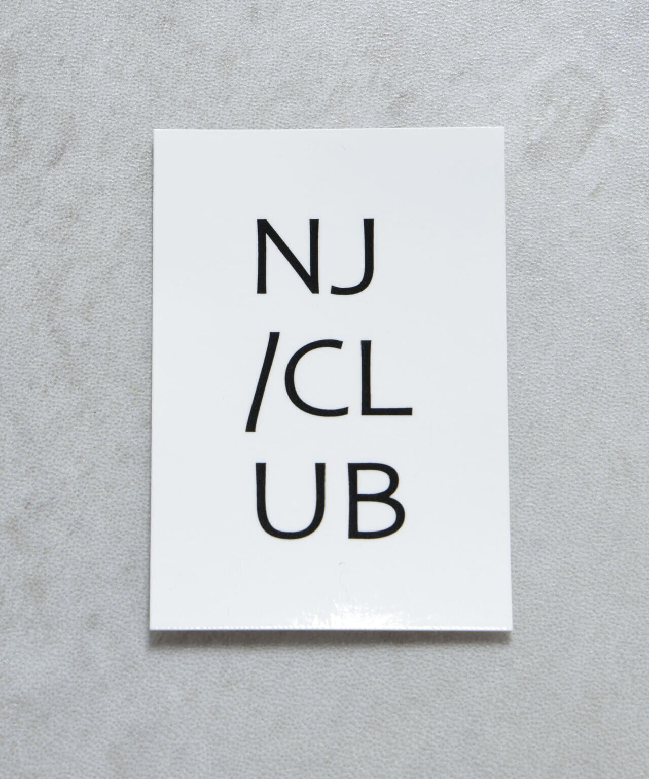 「NJ/CLUB」CARRYSTOCKKIT&BAG ステッカーセット 6684253202