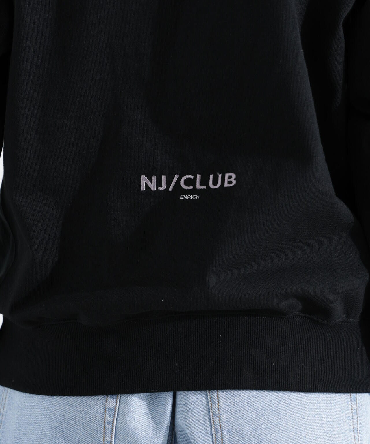 ｢NJ/CLUB｣ USAコットン クルーネック スウェット（セットアップ可） 6685123207