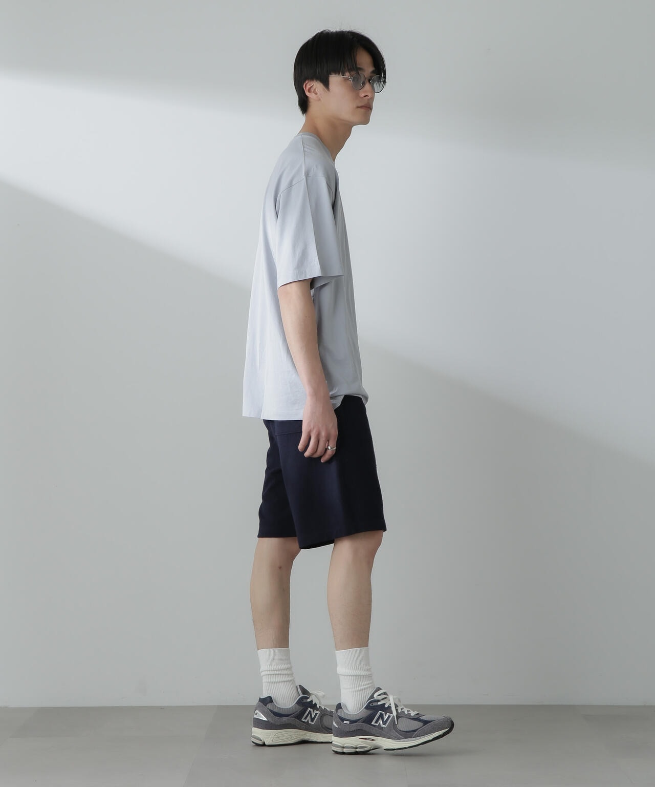 ヘリンボーン起毛ショートパンツ(セットアップ可) 6724128201