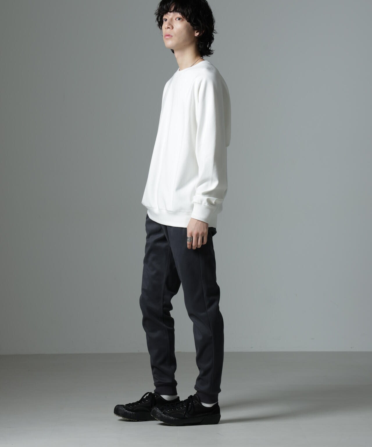 MC」coveross(R)TECH WARM 裏起毛 ツイル ジョガーパンツ 