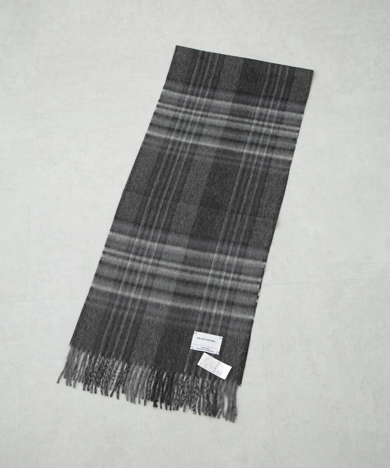 The Inoue Brothers/Brushed Scarf Check 6704241062