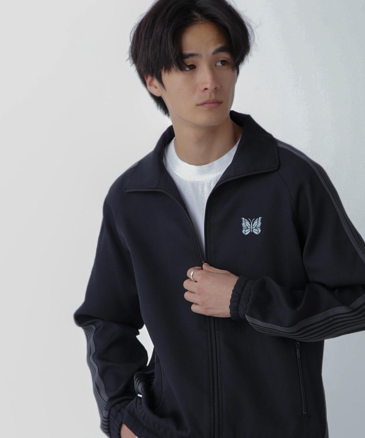 Needles / 別注 Track Jacket Poly Twill(セットアップ可)