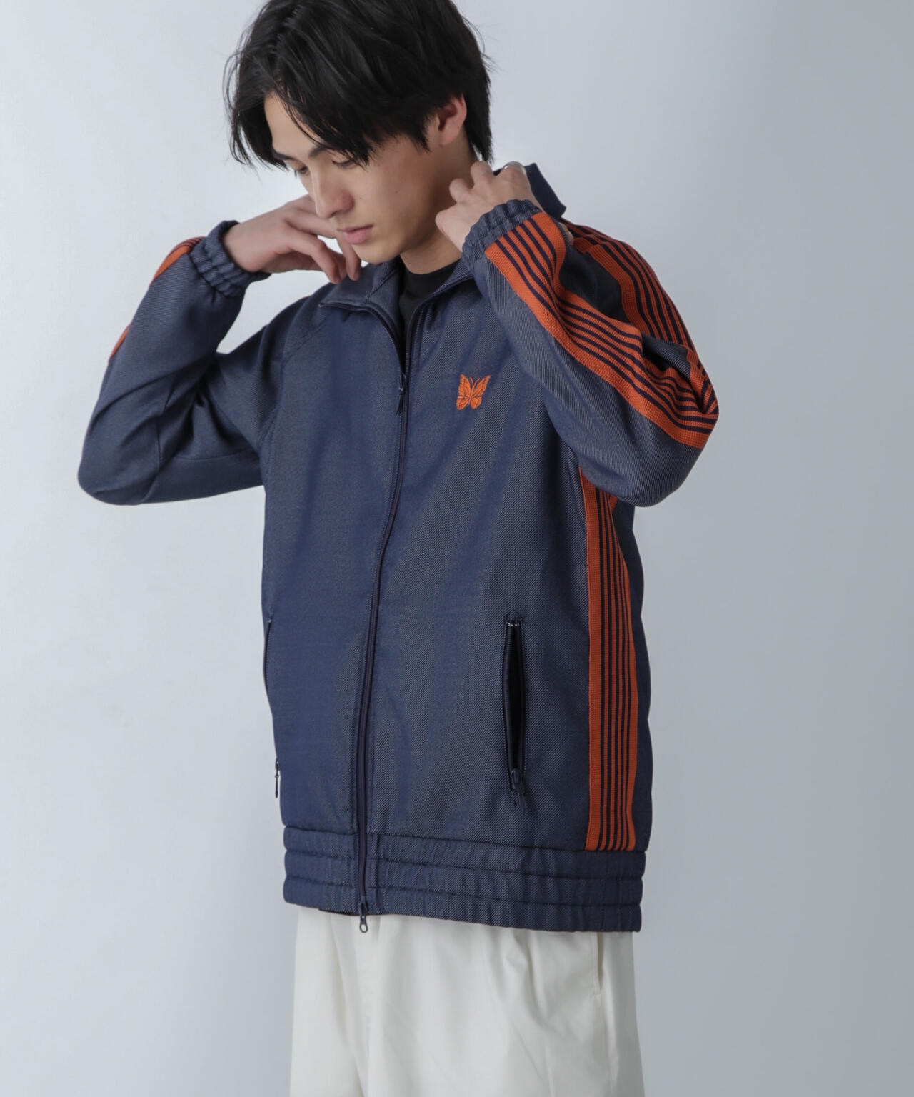 Needles/別注 Track Jacket Poly Twill(セットアップ可) 6704112029