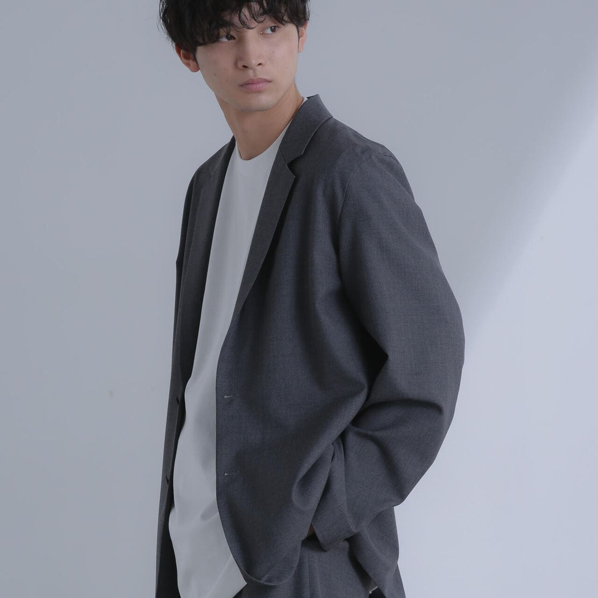 WOOL TROPICAL | TAILORED JACKET – ATON | エイトン