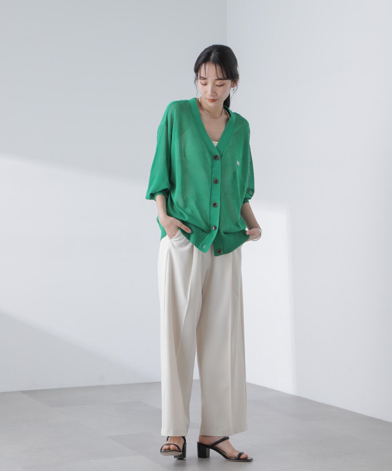 PENNEYS / PENNEYS 別注 TheFOX シアー カーディガン