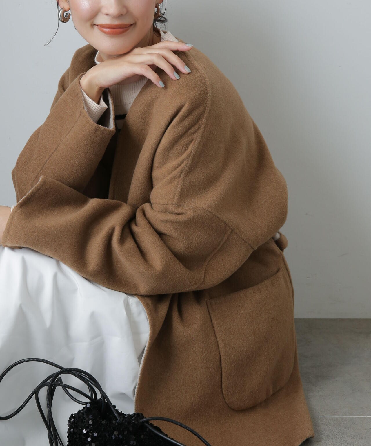 リバーガウンショートコート 