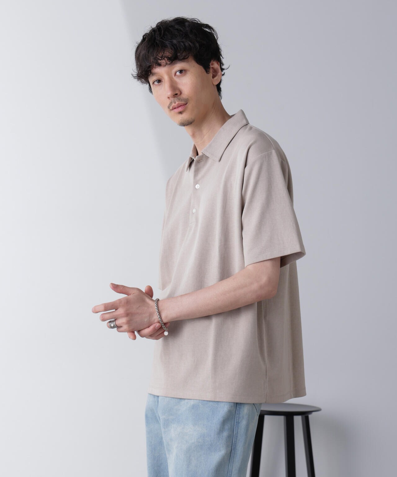 ポンチポロシャツ半袖 6684224215