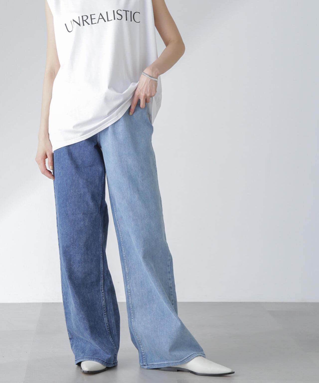 Baum und Pferdgarten/NINI ORGANIC COTTON リメイク風デニム 6714127044