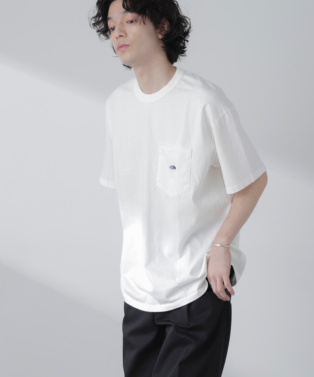 THE NORTH FACE Purple Label/7oz Pocket Tee 6704124042
