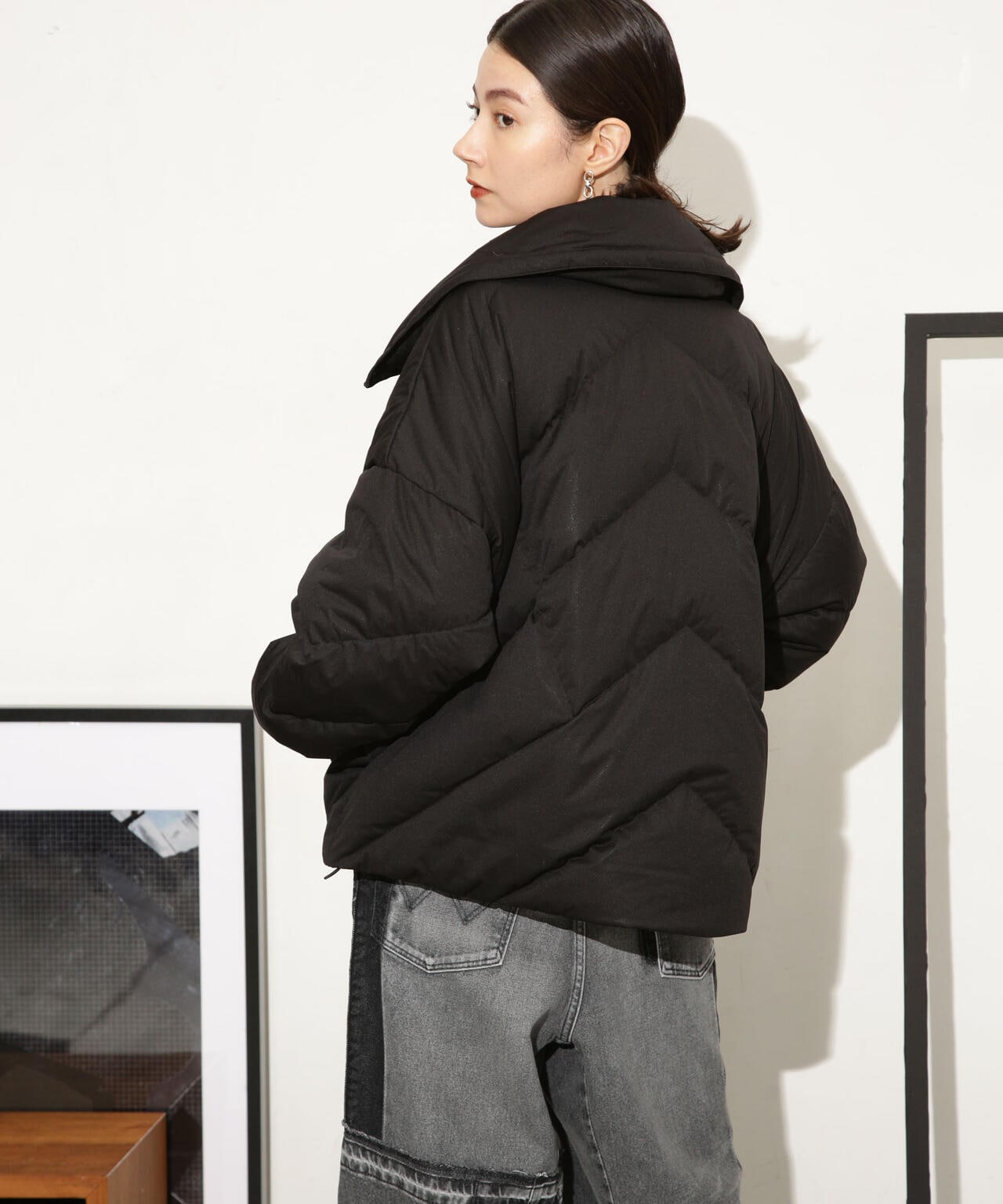 6×1 COPENHAGEN/HIGH COLLAR DOWN JACKET 6713214007