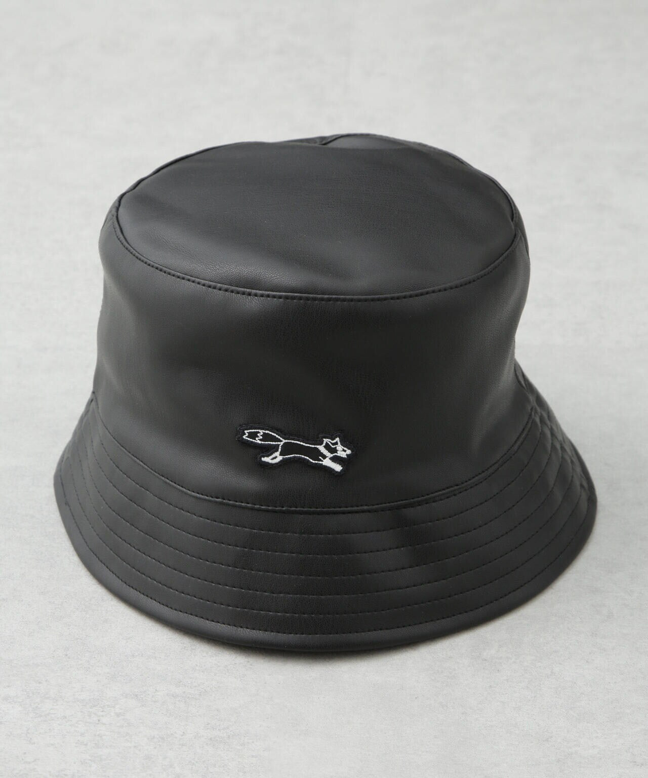 PEACEMINUSONE - ピースマイナスワン PMO LEATHER BUCKET HAT #1