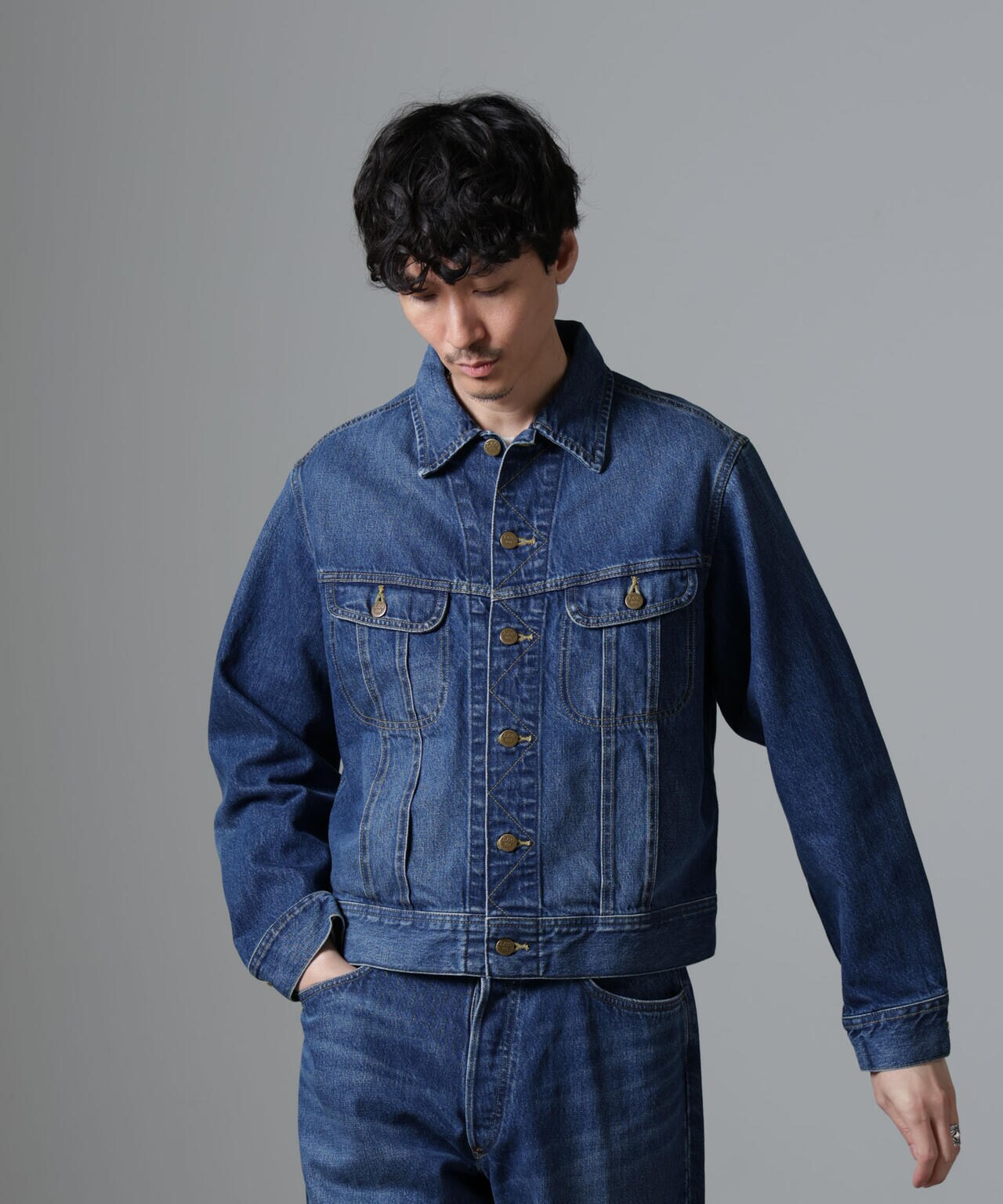 Lee/別注 Lee 101-J DENIM JACKET(セットアップ可) 6705112042