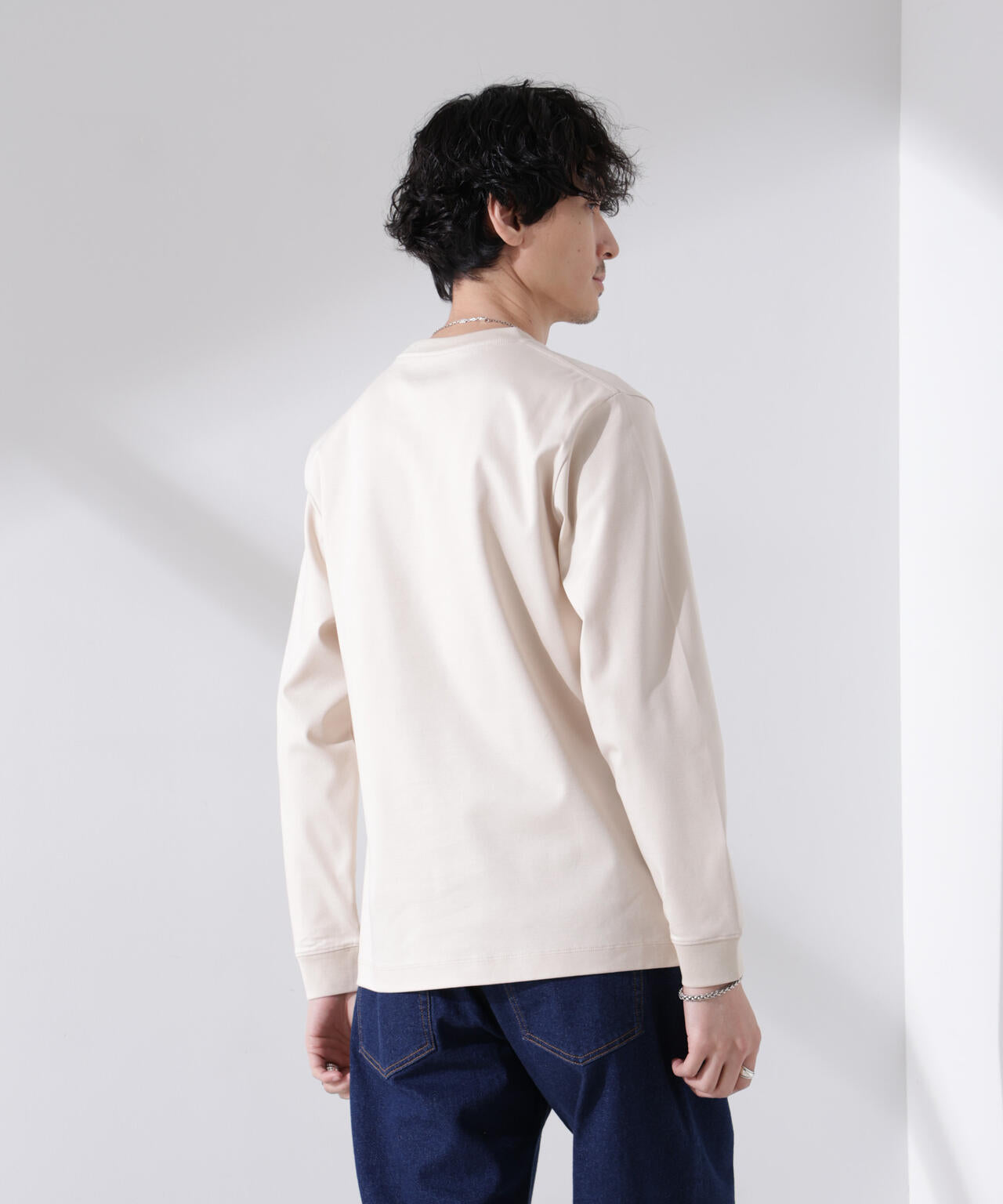 アンチスメル クルーネックTシャツ 長袖 6725123205