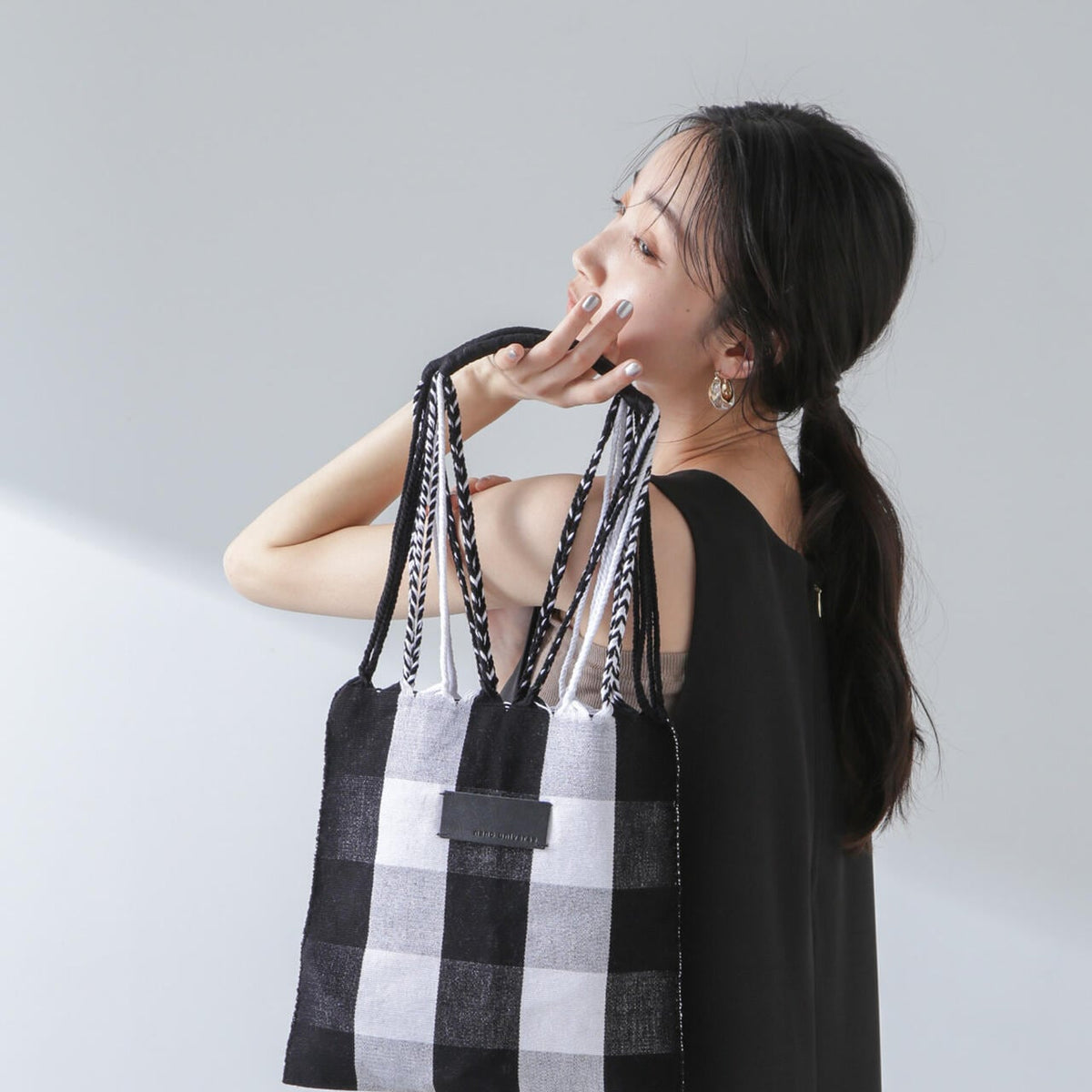 手織り ハンドメイド バッグ ボストンバッグ ハンモックバッグ