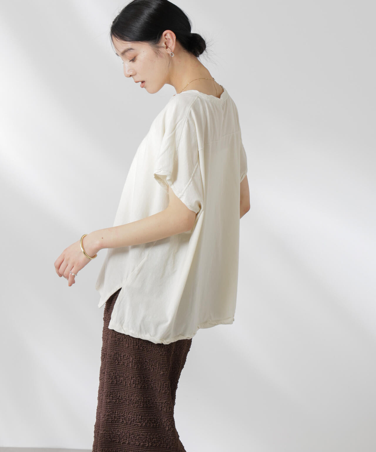 GREYCHORD/IVY フットボールデザインTシャツ 6715124022