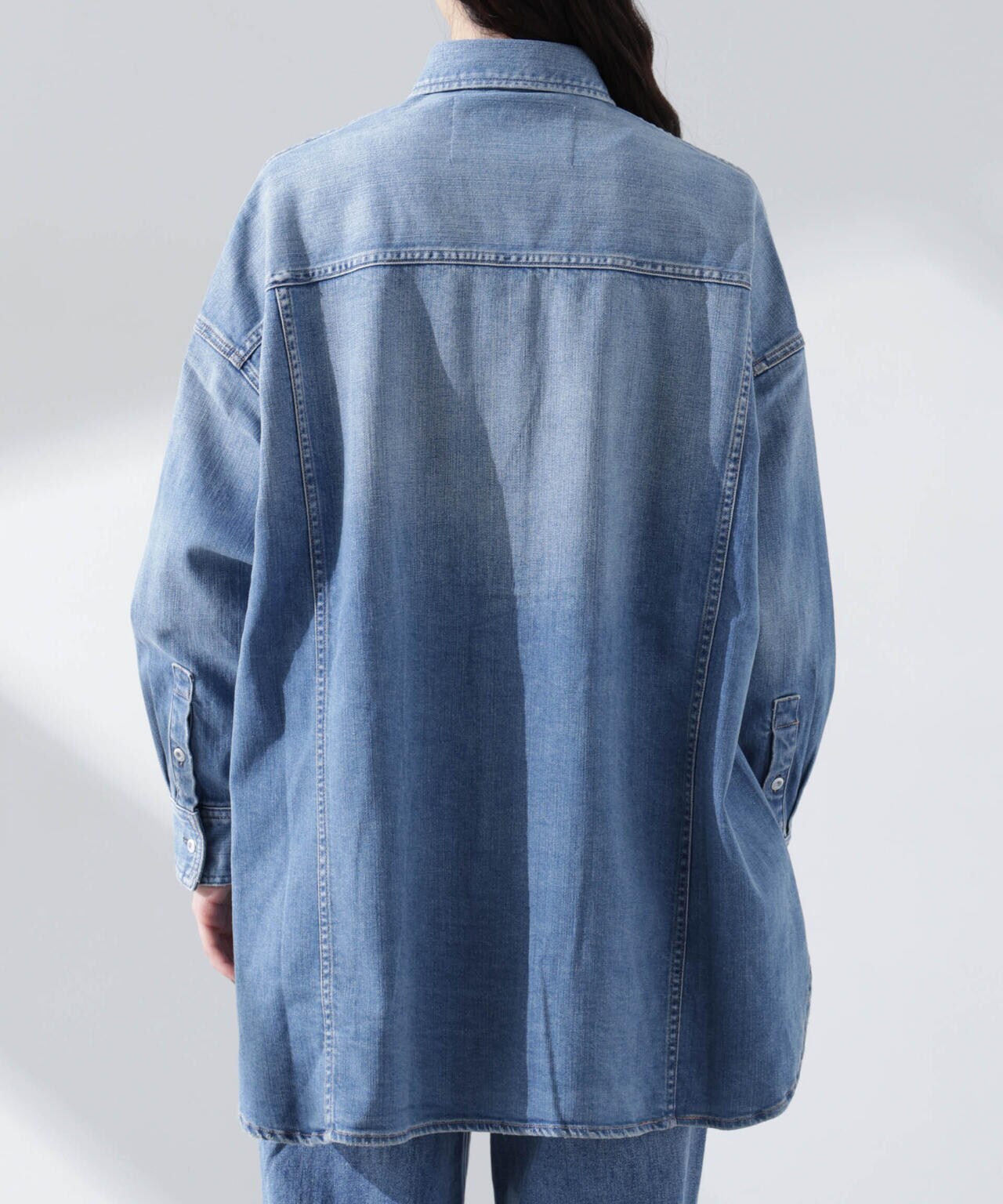 Healthy DENIM/Almond デニムシャツ 6715120028