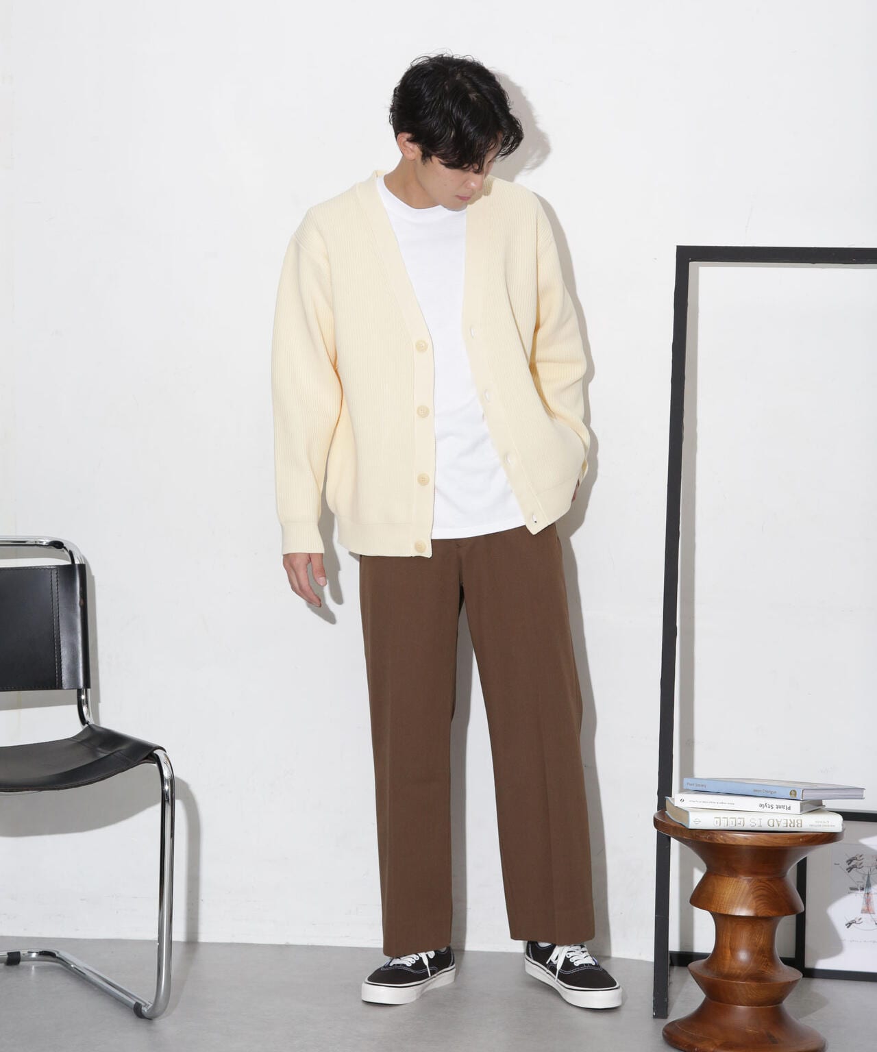 ウォッシャブルワイドカーディガン 6723222211