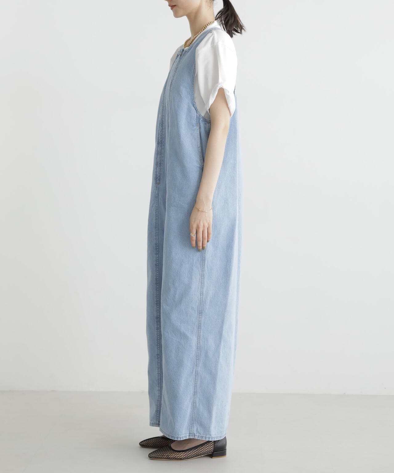 CURRENTAGE/DENIM サロペット 6714119028