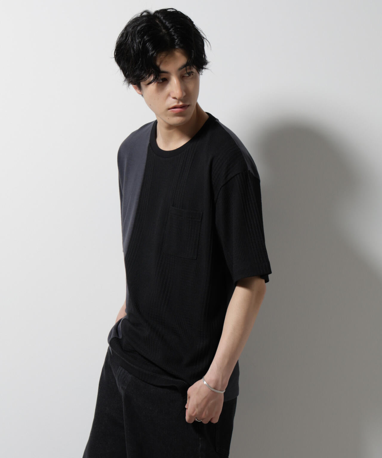 リンクスカノコ コンビTシャツ 半袖 6725124244